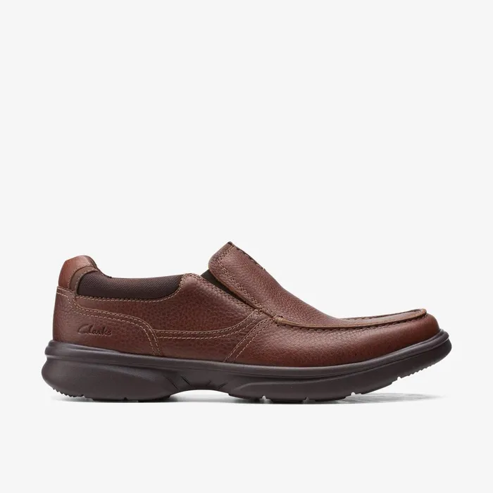 Bradley Free Tan Tumbled Men Clarks Casual Dress Shoes