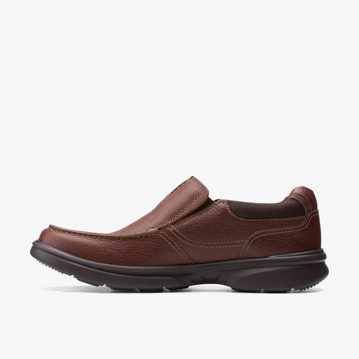 Bradley Free Tan Tumbled Men Clarks Casual Dress Shoes