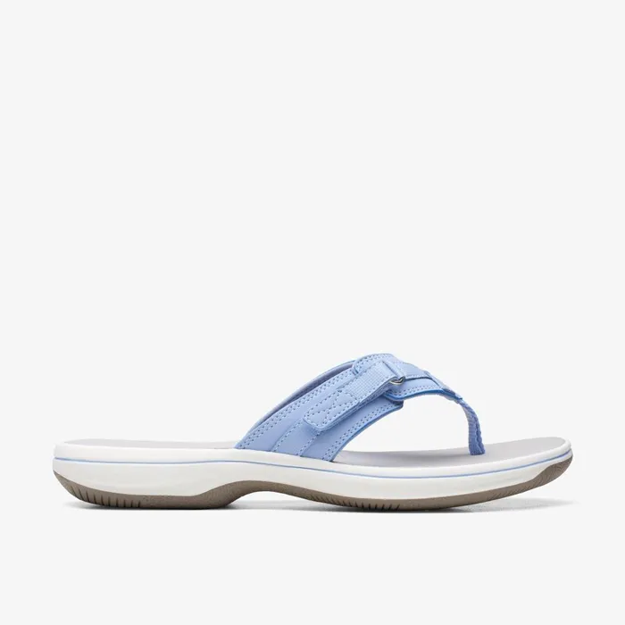 Breeze Sea Lavender Women Clarks Sandals and Flip Flops