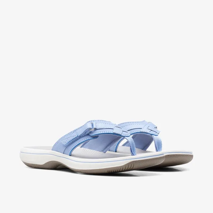 Breeze Sea Lavender Women Clarks Sandals and Flip Flops