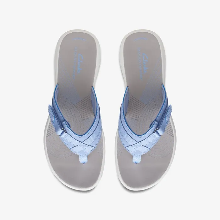 Breeze Sea Lavender Women Clarks Sandals and Flip Flops