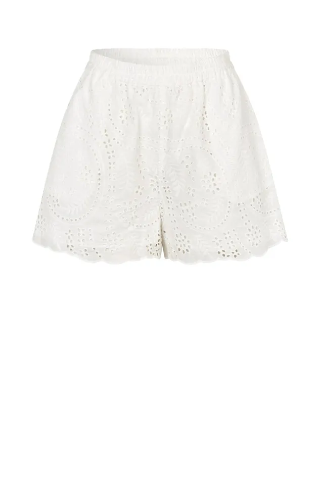 Breeze Shorts 8211 White Women Cras Skirts and Shorts