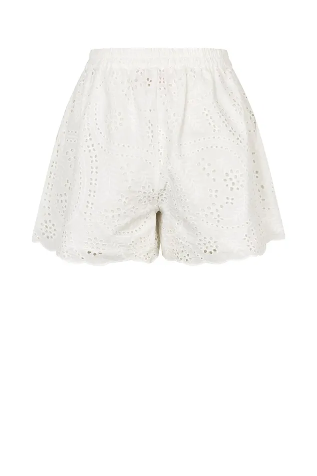 Breeze Shorts 8211 White Women Cras Skirts and Shorts