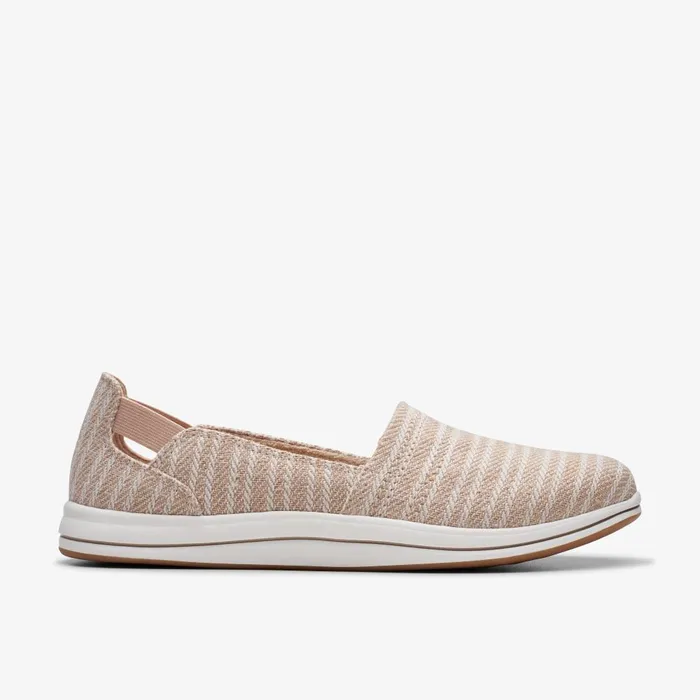 Breeze Step II Sand Women Clarks Flats