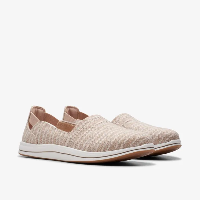 Breeze Step II Sand Women Clarks Flats
