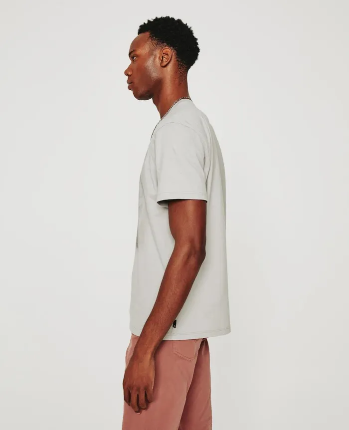 Bryce Crew Elemental Silver Grey Men AG Jeans Tees Bryce Crew Elemental Silver Grey Men AG Jeans Tees