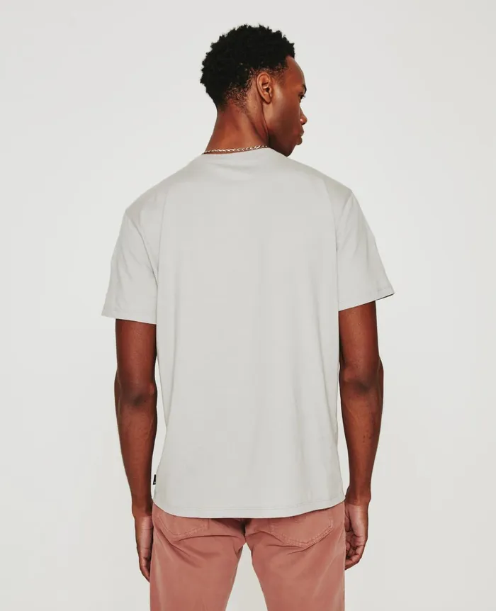 Bryce Crew Elemental Silver Grey Men AG Jeans Tees Bryce Crew Elemental Silver Grey Men AG Jeans Tees