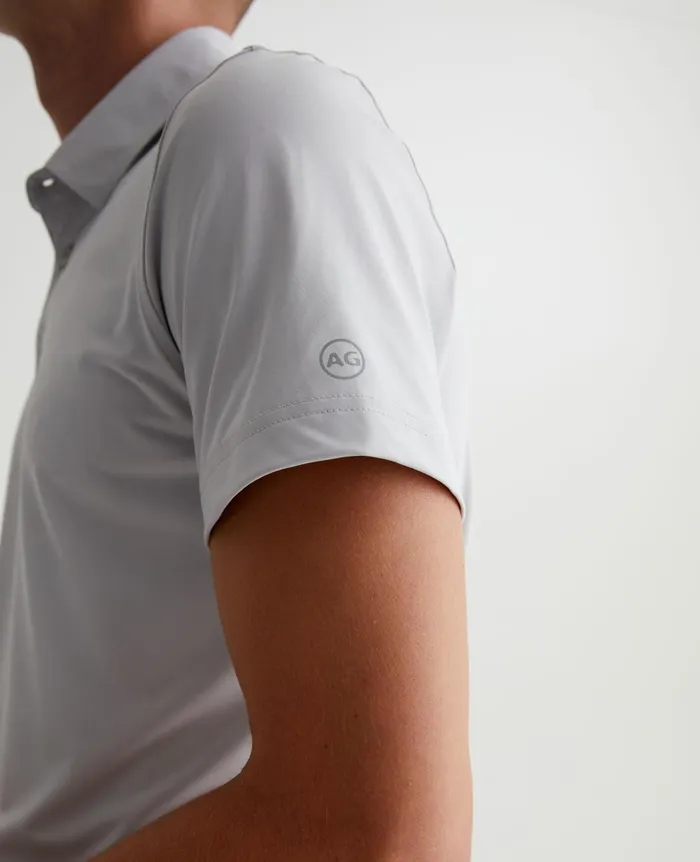 Bryce Polo Fade To Graye Men AG Jeans Polos Bryce Polo Fade To Graye Men AG Jeans Polos