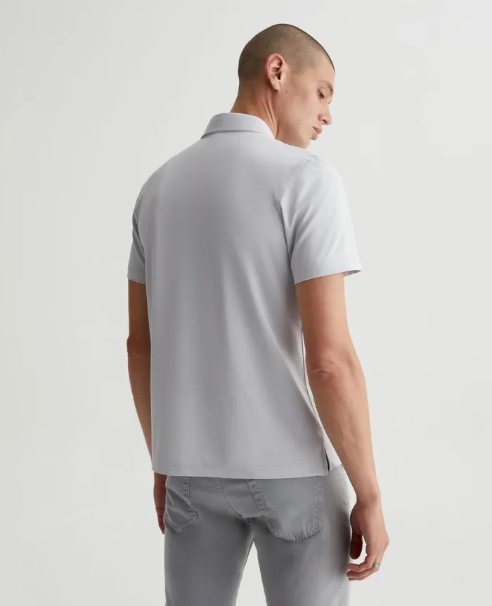 Bryce Polo Fade To Graye Men AG Jeans Polos Bryce Polo Fade To Graye Men AG Jeans Polos