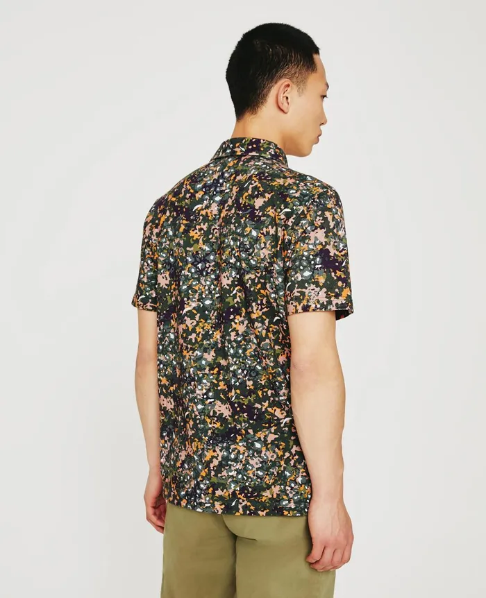 Bryce Polo Forest Leopard Men AG Jeans Polos Bryce Polo Forest Leopard Men AG Jeans Polos