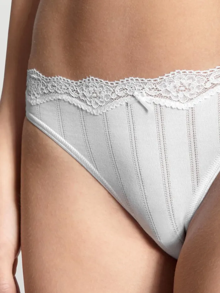 CALIDA Bottoms Women Brief Low Cut Weiss