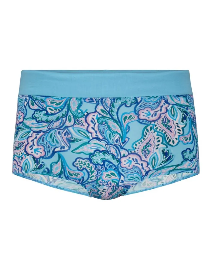 CALIDA Bottoms Women Shorty Regular Cut Blue Topaz