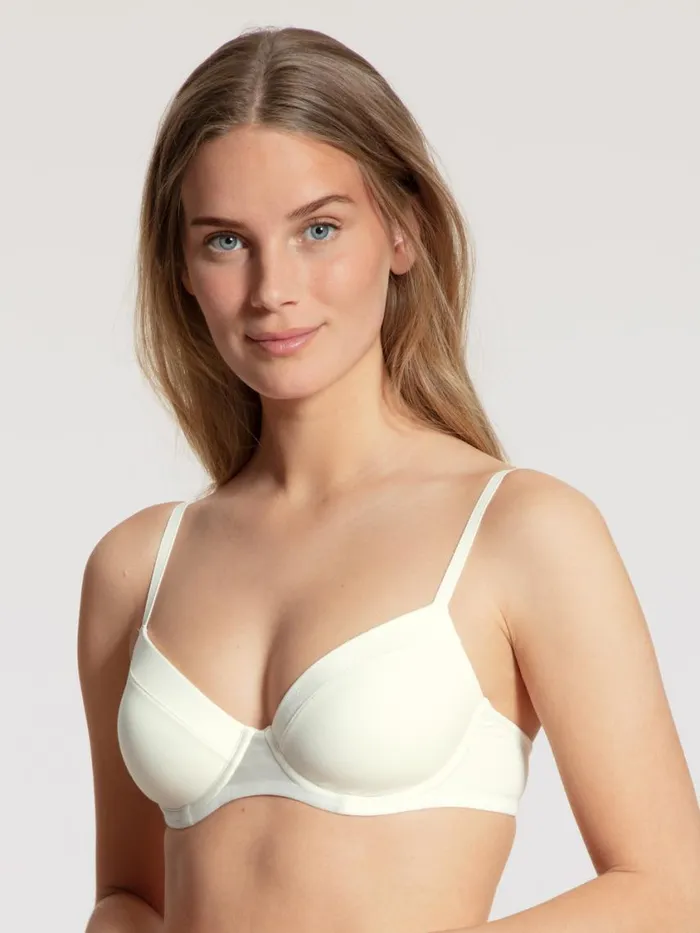 CALIDA Bras Women Tshirt Bra Alabaster Crme