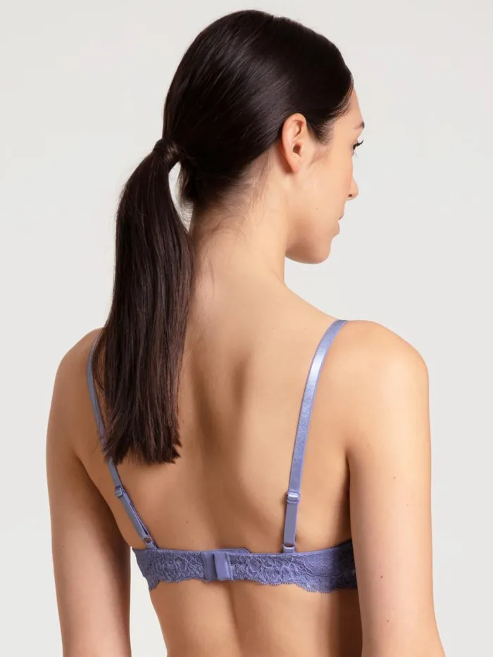 CALIDA Bras Women Underwired Tshirt Bra With Padding Provence Blue