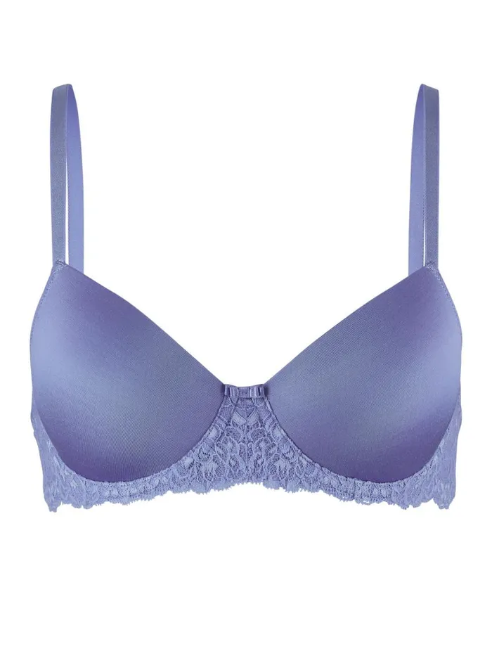 CALIDA Bras Women Underwired Tshirt Bra With Padding Provence Blue