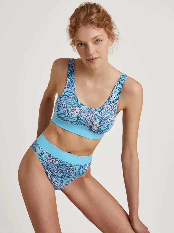 CALIDA Bustiers Women Bustier Blue Topaz
