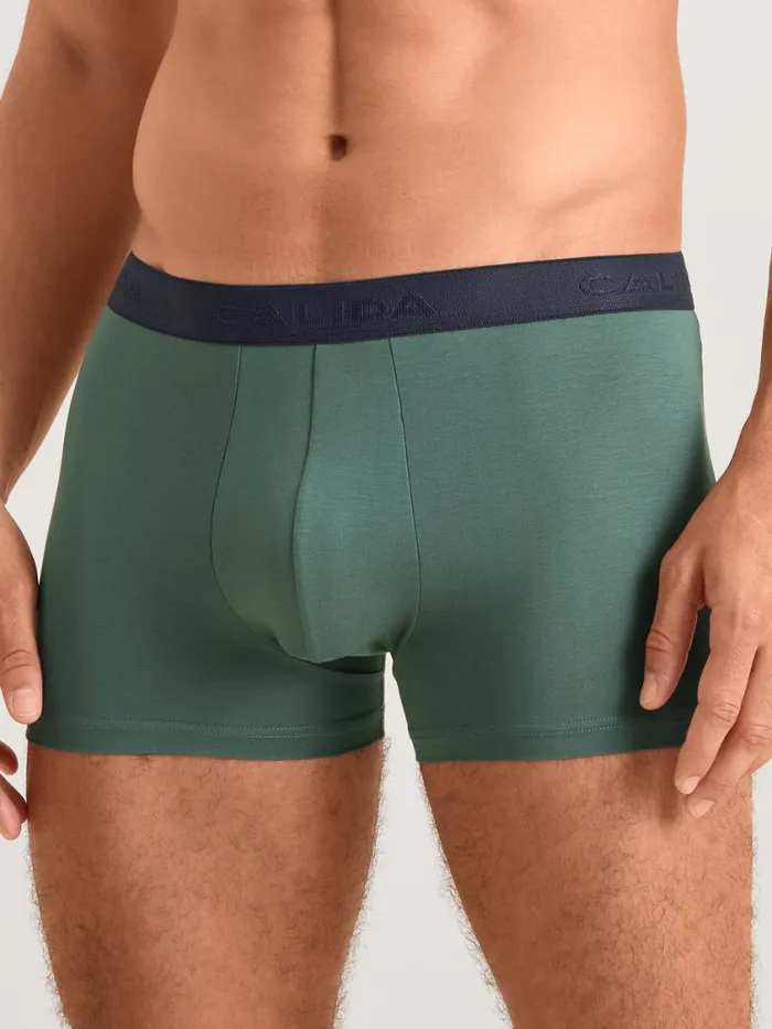 CALIDA Functionalunderwear Men Boxer Brief Cradle To Cradle Certified Dark Glen