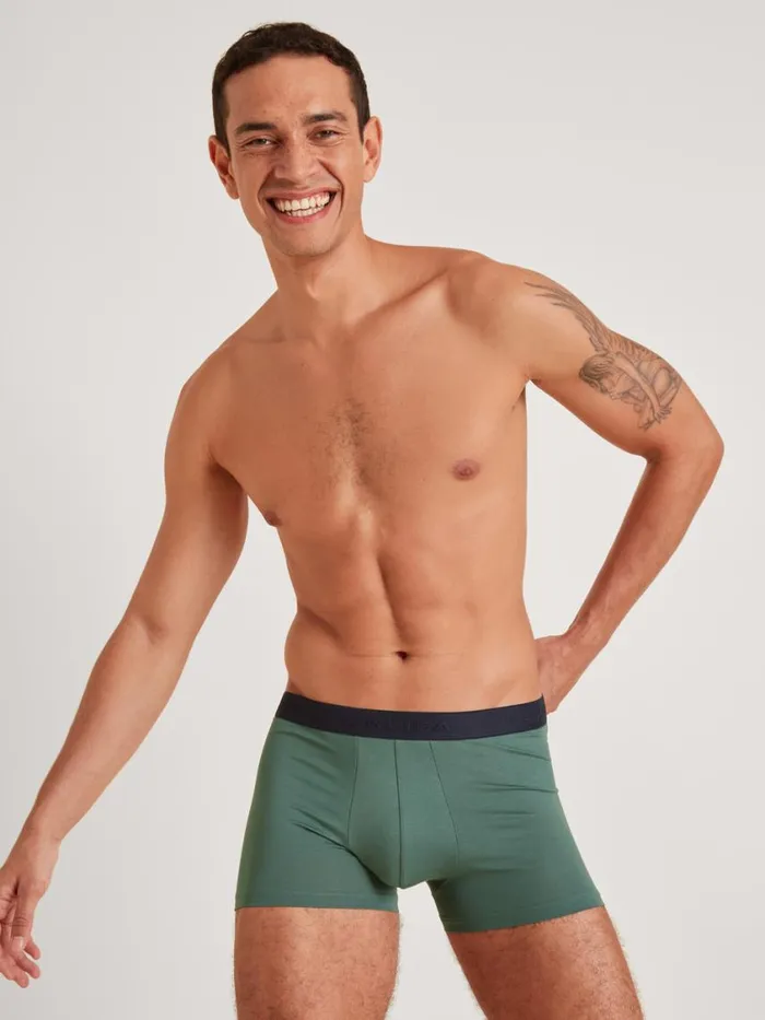 CALIDA Functionalunderwear Men Boxer Brief Cradle To Cradle Certified Dark Glen