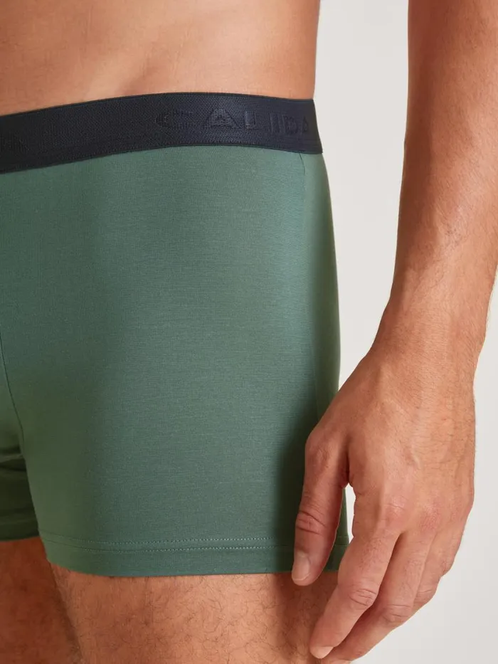 CALIDA Functionalunderwear Men Boxer Brief Cradle To Cradle Certified Dark Glen