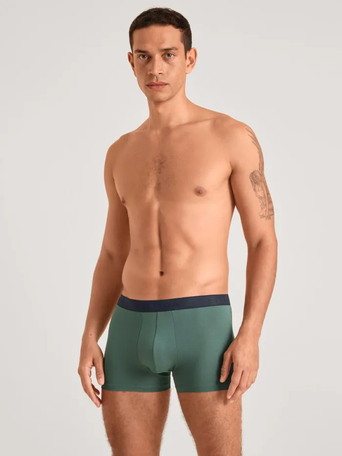 CALIDA Functionalunderwear Men Boxer Brief Cradle To Cradle Certified Dark Glen
