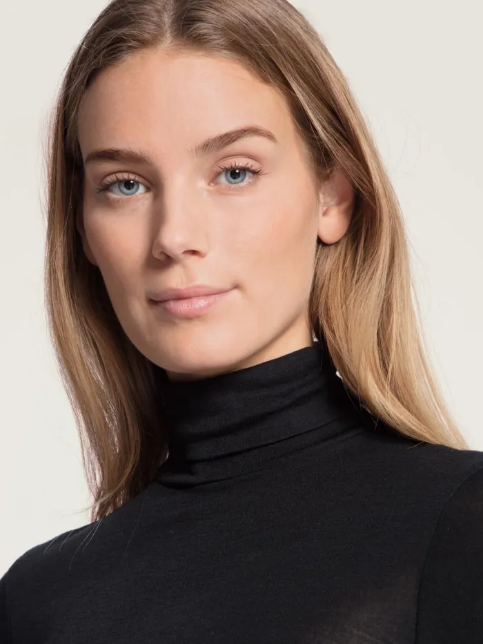 CALIDA Functional Underwear Women Shirt Longsleeve Ws Schwarz