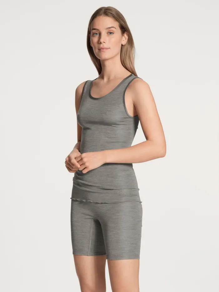 CALIDA Functional Underwear Women Tank Top Platin Mel CALIDA Functional Underwear Women Tank Top Platin Mel