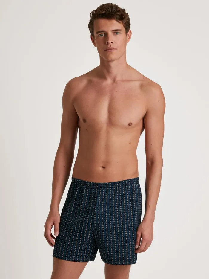 CALIDA Multipacks Men Boxer Shorts 2pack Danube Blue