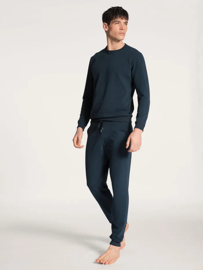 CALIDA Pants Men Pants Dark Sapphire