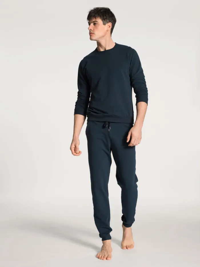 CALIDA Pants Men Pants Dark Sapphire