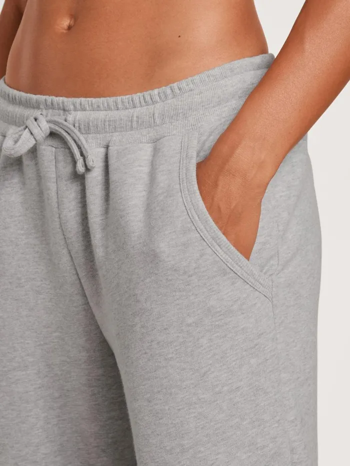 CALIDA Pants Women Pants With Cuffs Cradle To Cradle Certified Grey Melange