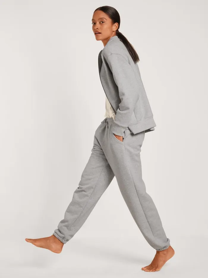 CALIDA Pants Women Pants With Cuffs Cradle To Cradle Certified Grey Melange