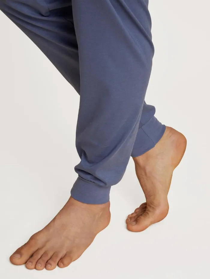 CALIDA Pyjamas Men Pyjama With Cuff Vintage Indigo