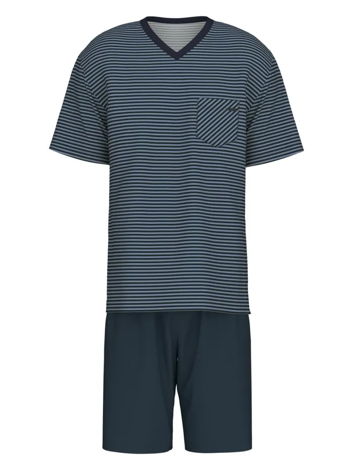 CALIDA Pyjamas Men Short Pyjama Dark Sapphire