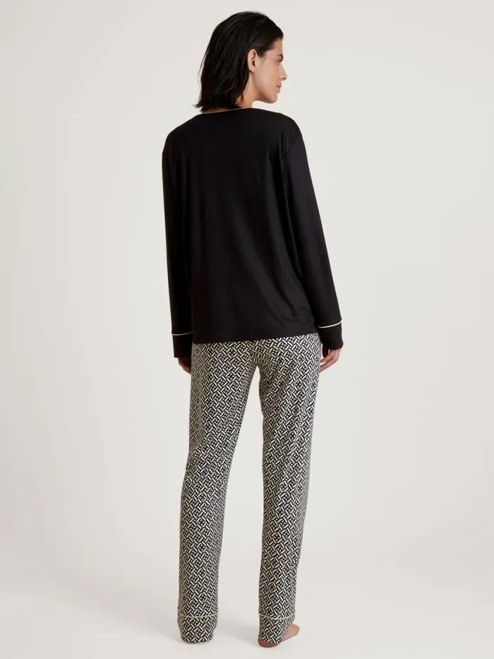 CALIDA Pyjamas Women Pyjama Schwarz