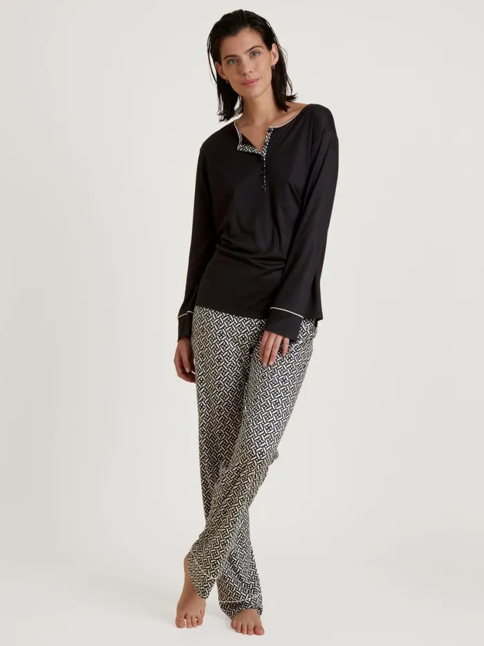 CALIDA Pyjamas Women Pyjama Schwarz