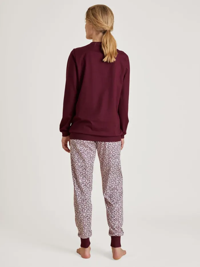 CALIDA Pyjamas Women Pyjama With Cuff English Red