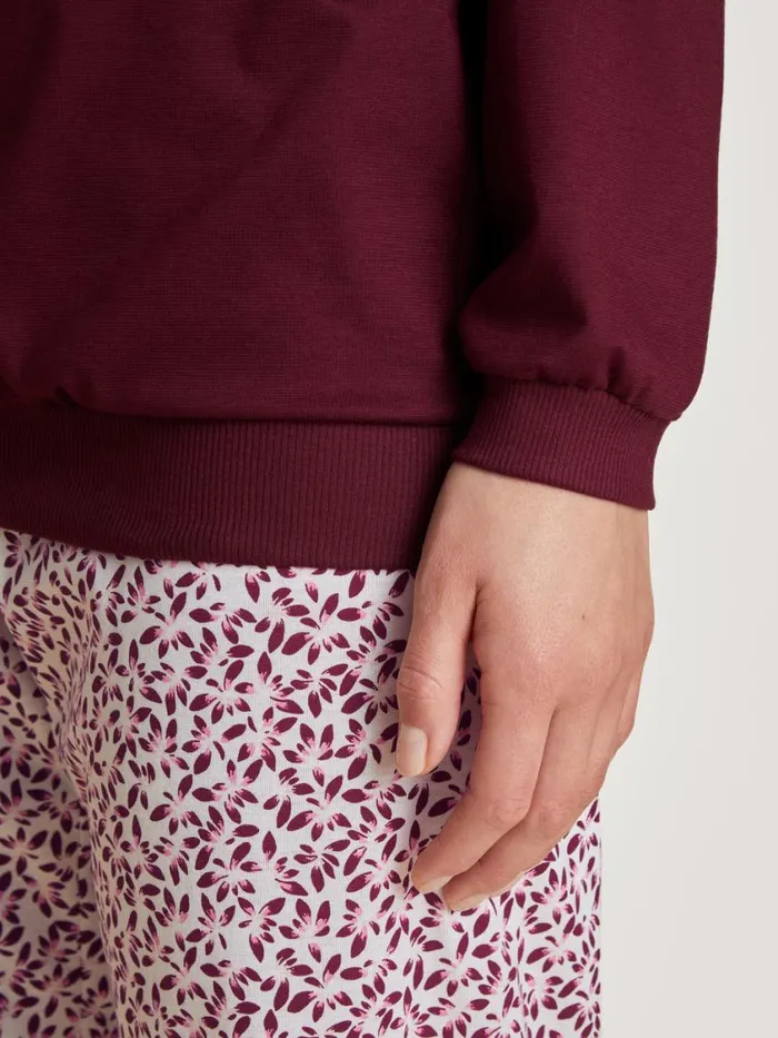 CALIDA Pyjamas Women Pyjama With Cuff English Red
