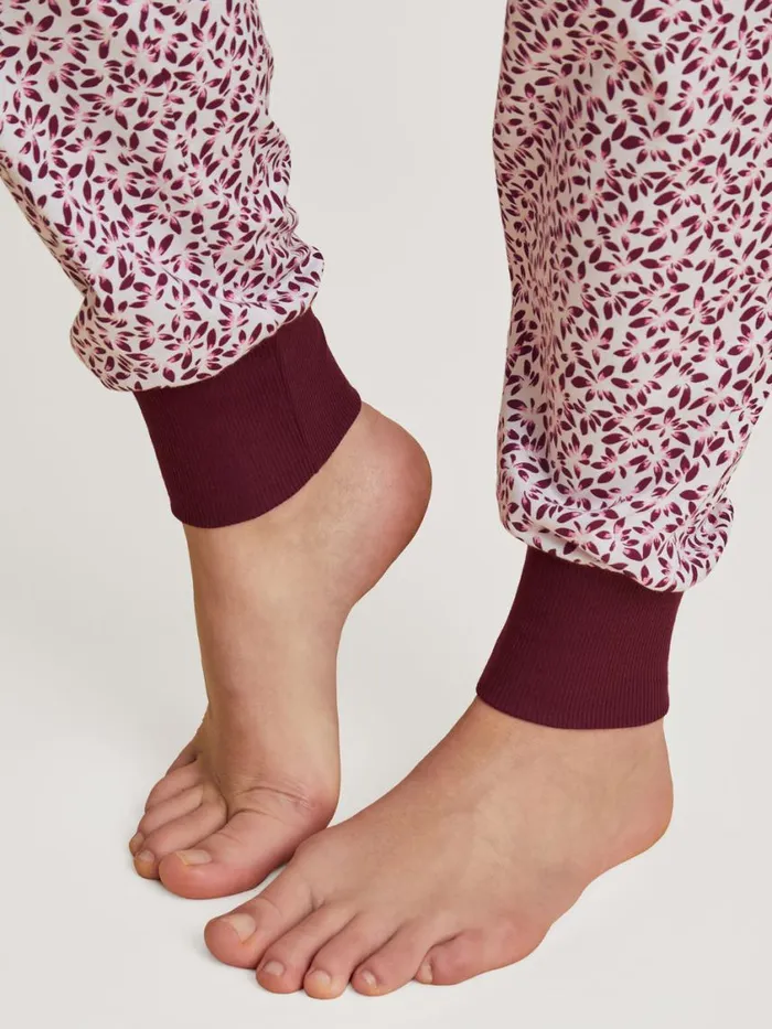 CALIDA Pyjamas Women Pyjama With Cuff English Red