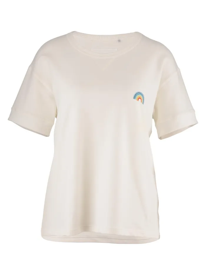 CALIDA Shirts Women Shirt Short Sleeve Star White CALIDA Shirts Women Shirt Short Sleeve Star White