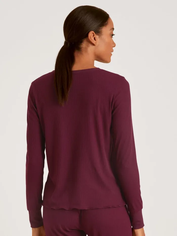 CALIDA Show All Women Shirt Longsleeve English Red