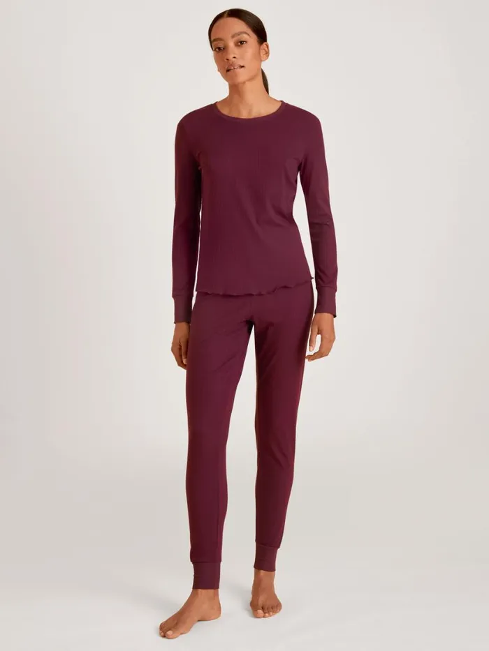 CALIDA Show All Women Shirt Longsleeve English Red