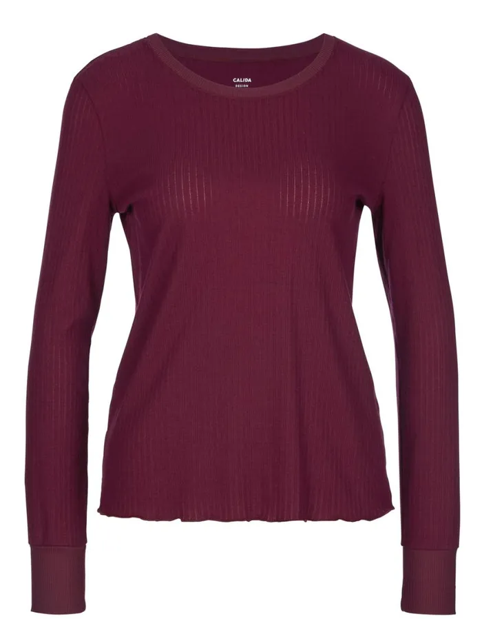 CALIDA Show All Women Shirt Longsleeve English Red