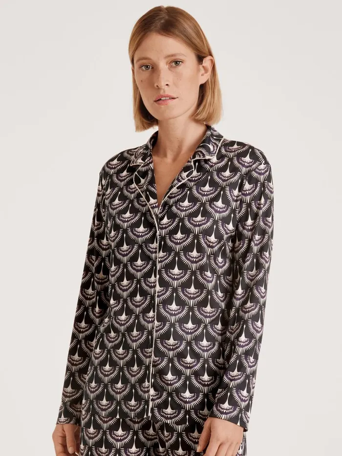 CALIDA Show All Women Shirt Longsleeve Schwarz
