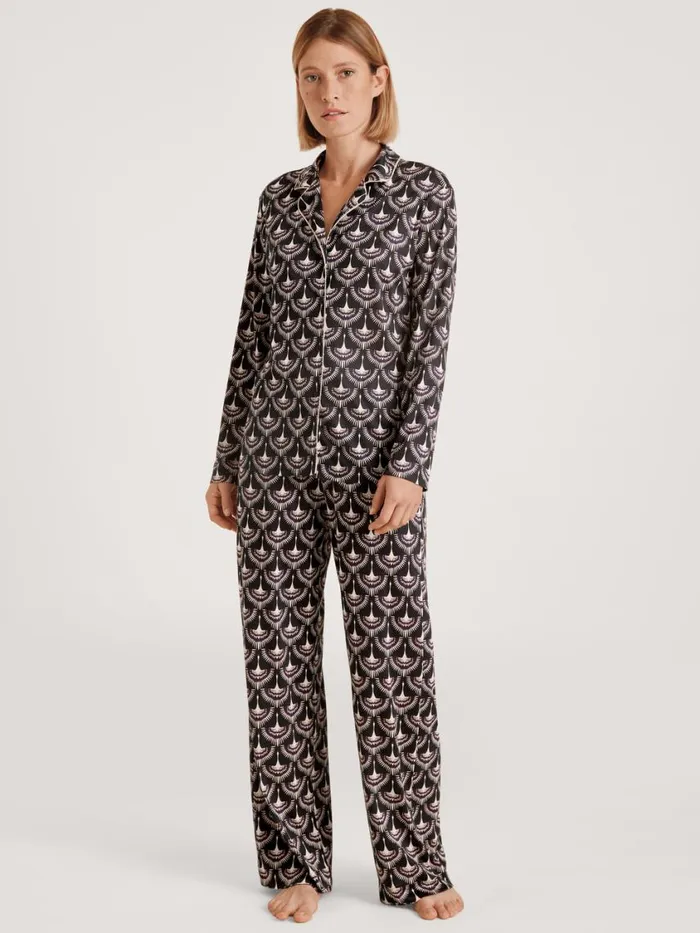CALIDA Show All Women Shirt Longsleeve Schwarz
