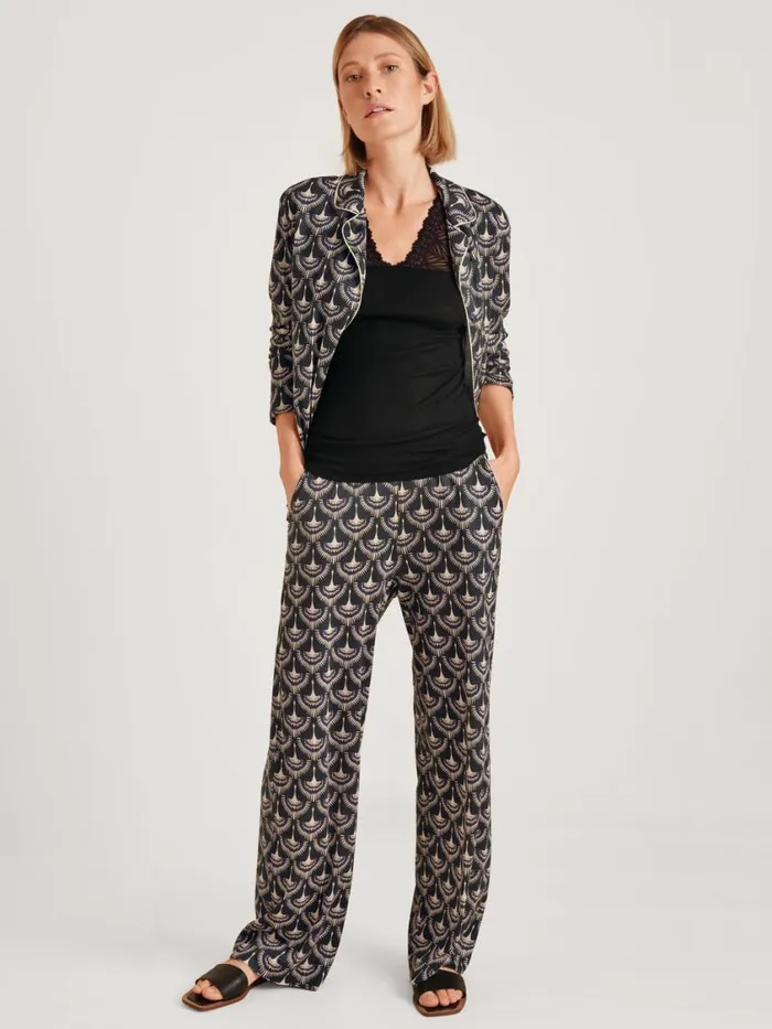 CALIDA Show All Women Shirt Longsleeve Schwarz