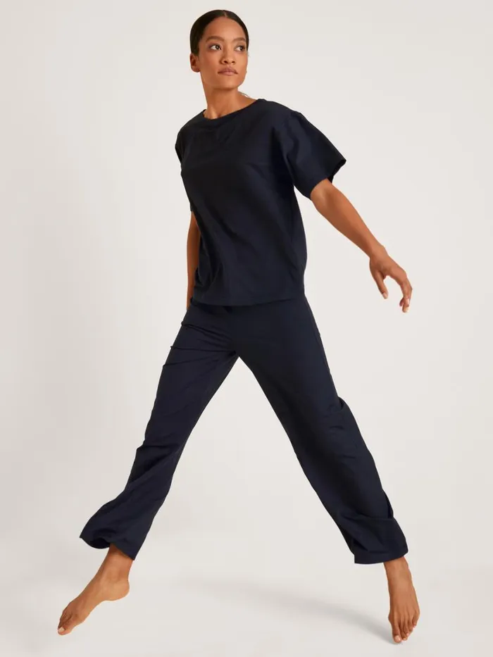 CALIDA Show All Women Shirt Short Sleeve Dark Lapis Blue