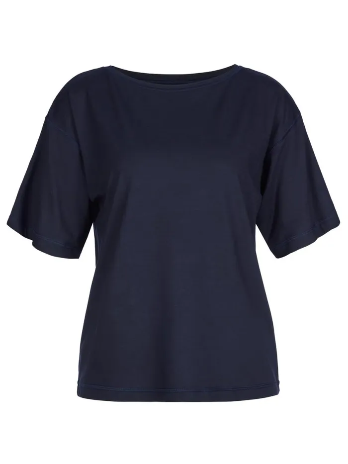CALIDA Show All Women Shirt Short Sleeve Dark Lapis Blue