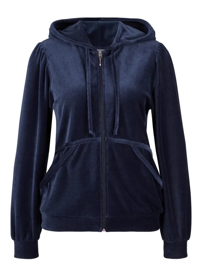 CALIDA Sweatshirts and Jackets Women Sweatshirt With Hood Dark Blue
