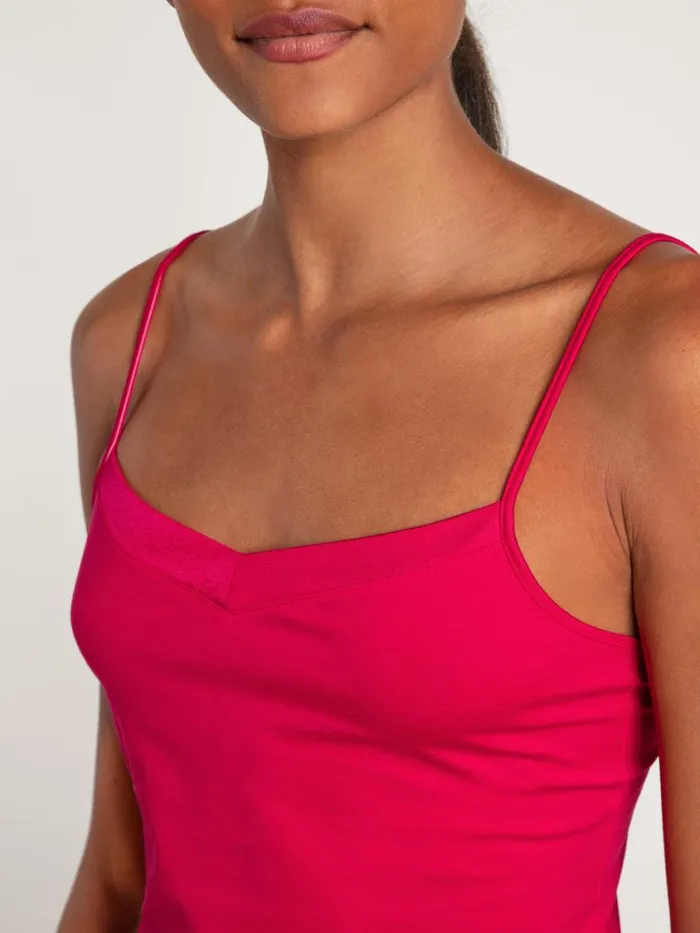 CALIDA Tops Women Spaghetti Top Barberry Red