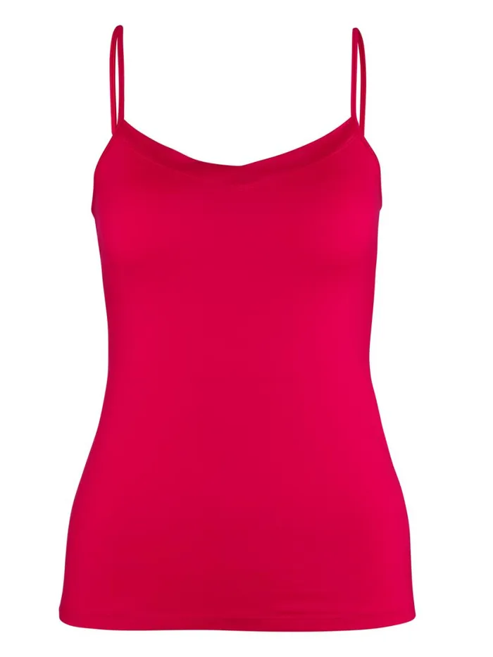CALIDA Tops Women Spaghetti Top Barberry Red